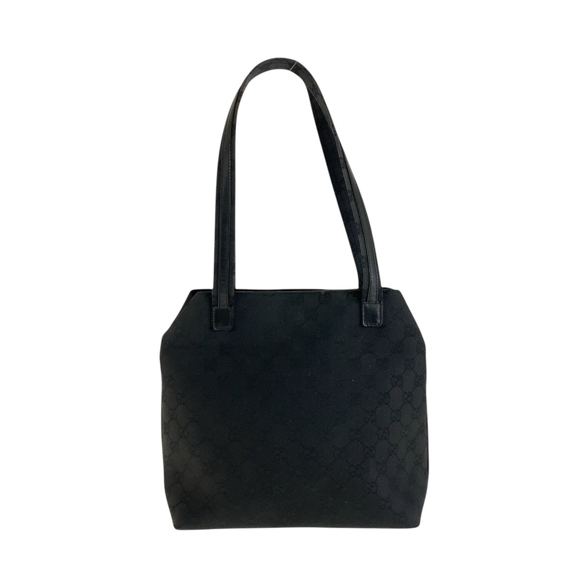 GUCCI グッチ ブラック 黒 GGキャンバス / レザー 002 1076 ショルダーバッグ トートバッグ レディース AB38