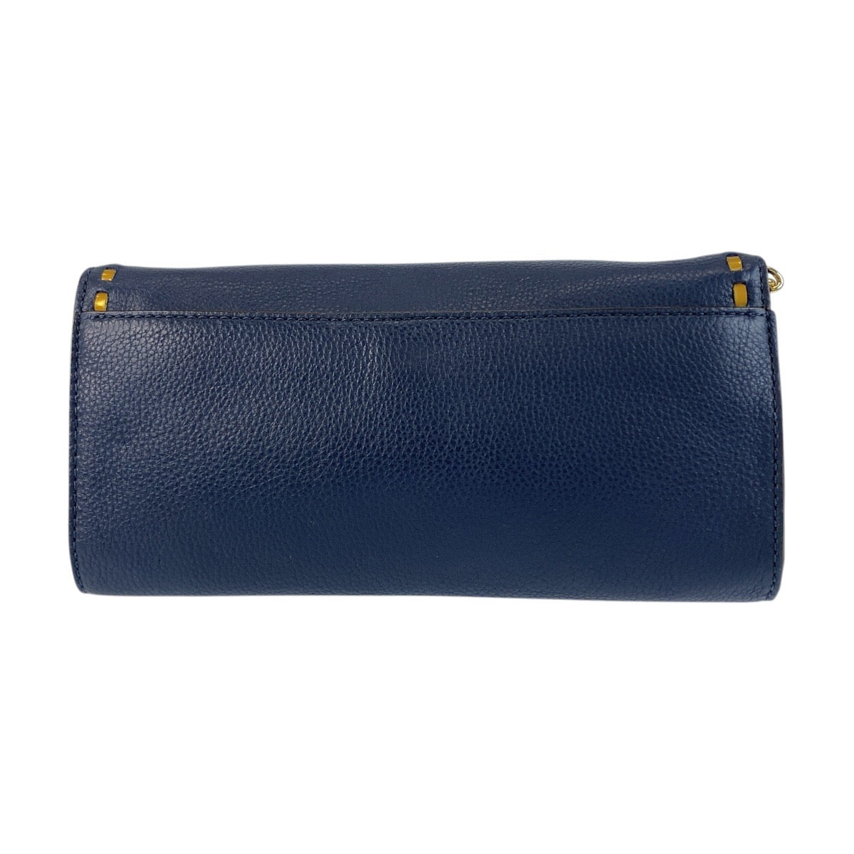 Michael Kors マイケルコース ネイビー ゴールド金具 レザー 1974222 チェーンショルダーバッグ ポシェット レディース ABP8