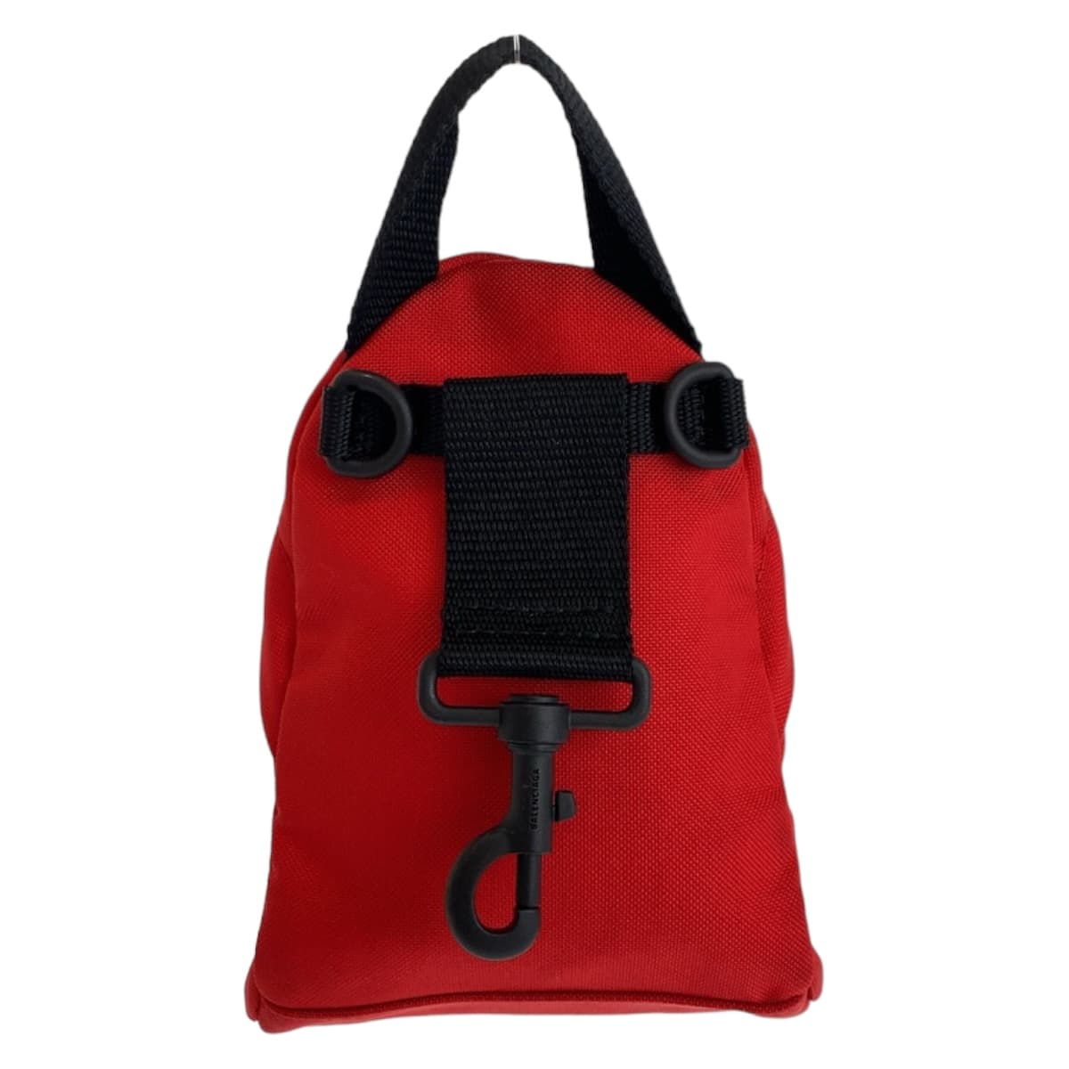 BALENCIAGA バレンシアガ エクスプローラー レッド ブラック 黒 ナイロン 斜め掛け ショルダーバッグ ポシェット レディース A41