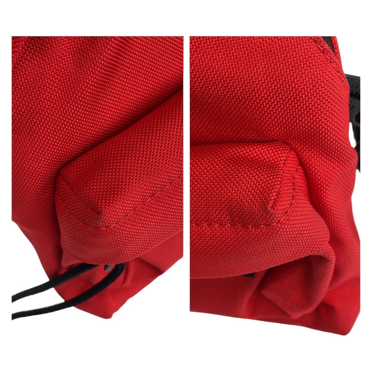 BALENCIAGA バレンシアガ エクスプローラー レッド ブラック 黒 ナイロン 斜め掛け ショルダーバッグ ポシェット レディース A41