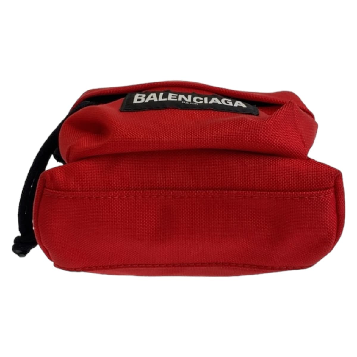 BALENCIAGA バレンシアガ エクスプローラー レッド ブラック 黒 ナイロン 斜め掛け ショルダーバッグ ポシェット レディース A41