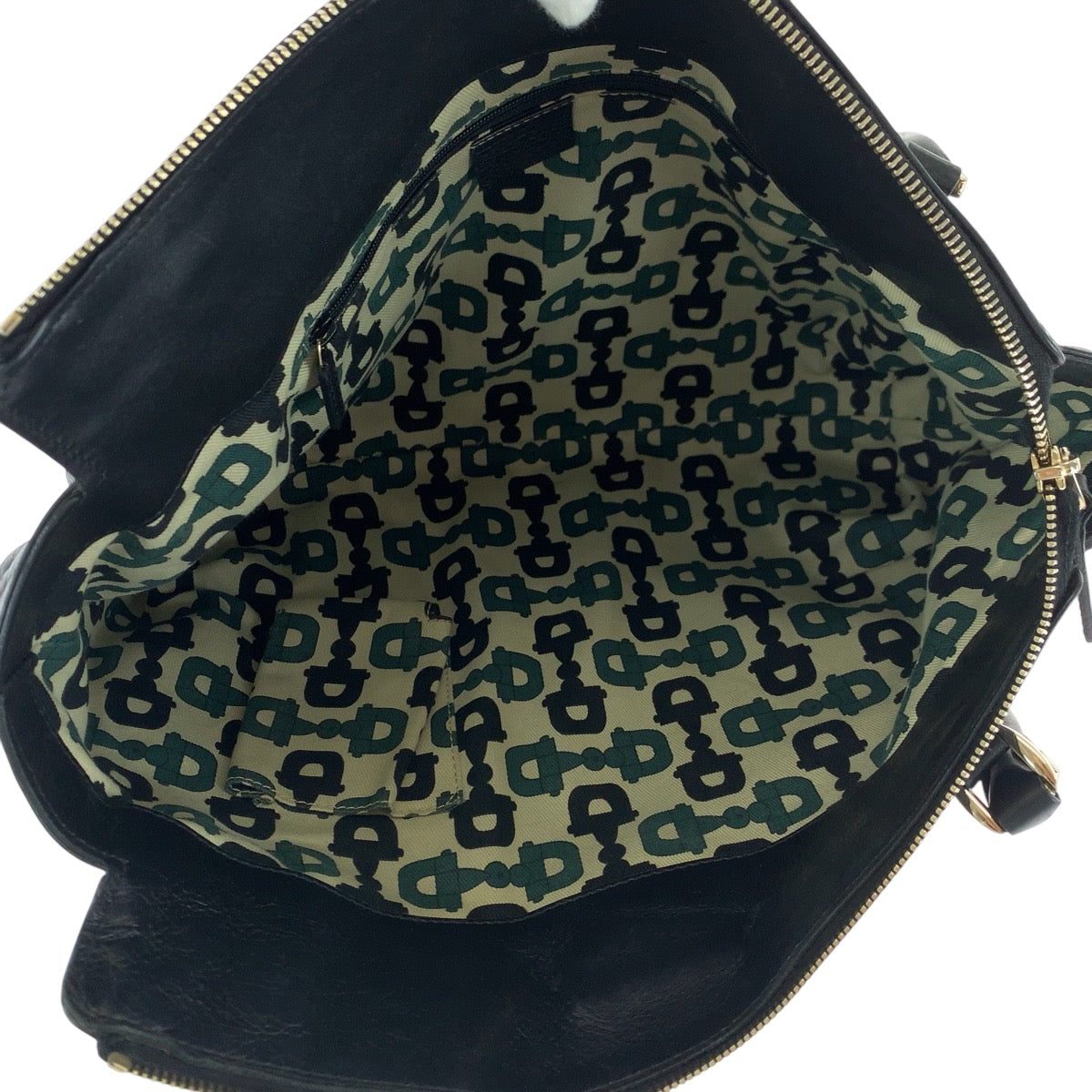GUCCI グッチ アビー ブラック シルバー金具 レザー 189831 トートバッグ ショルダーバッグ レディース ABP48