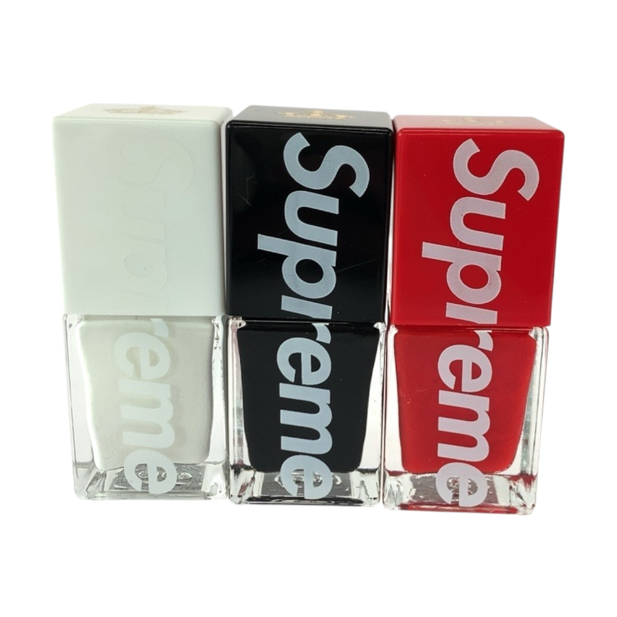 Supreme シュプリーム パットマクグラス ラブス ネイルポリッシュ トリオ レッド ホワイト ブラック ガラス 雑貨 ネイルポリッシュ レディース AB