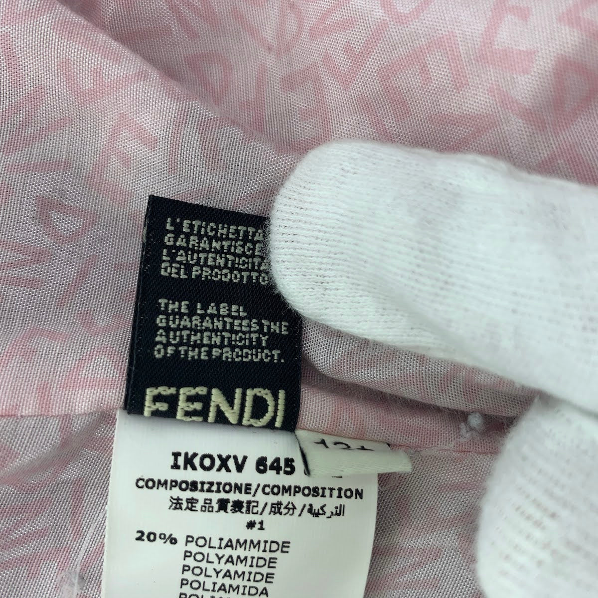 FENDI フェンディ サイズ表記12 XS ブラック ウール / レーヨン ピーコート フリルコート セミロングコート ハーフコート キッズ AB38