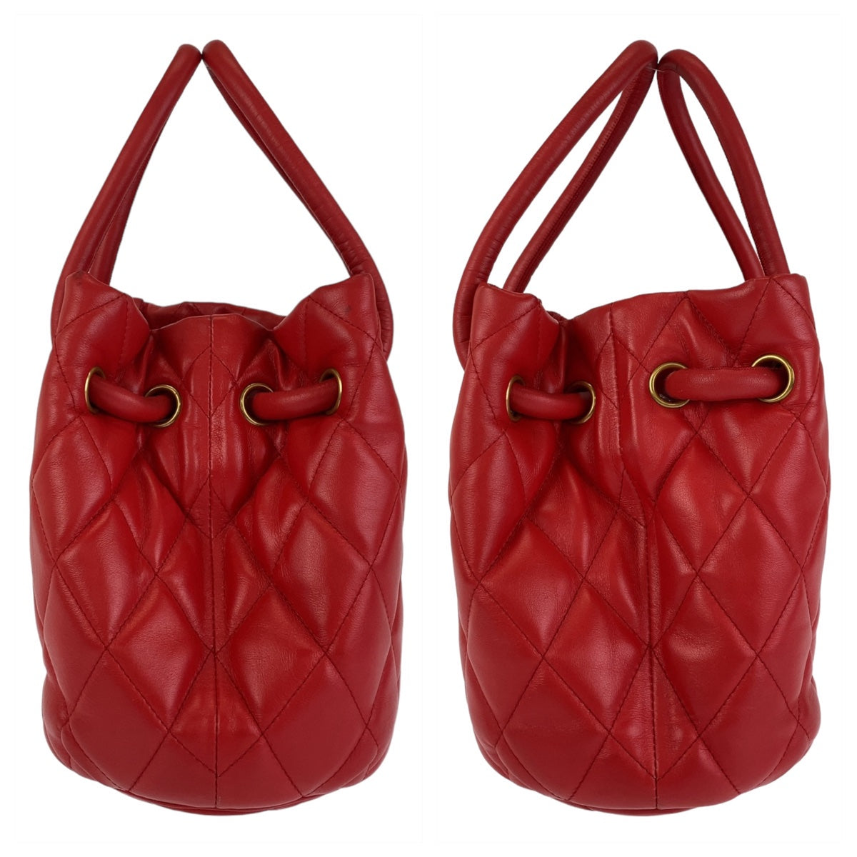 25013
BALENCIAGA バレンシアガ Bバケットバッグ レッド ゴールド金具 レザー 600327 巾着 ショルダーバッグ ハンドバッグ 2way レディース A