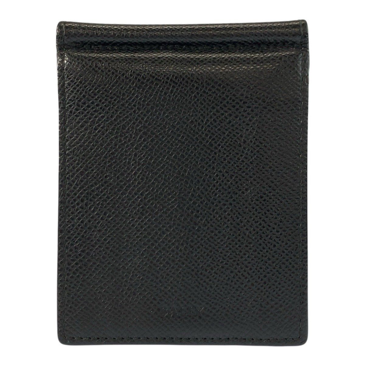 25030
BALLY バリー ブラック 黒 シルバー金具 レザー カードケース マネークリップ メンズ A15