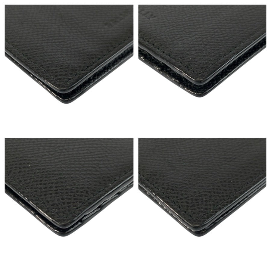 25030
BALLY バリー ブラック 黒 シルバー金具 レザー カードケース マネークリップ メンズ A15