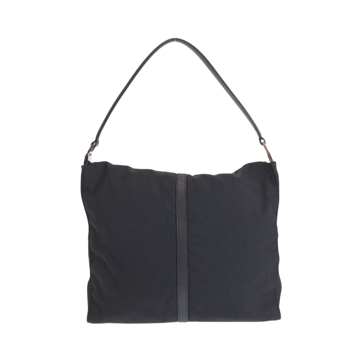 25036
GUCCI グッチ ジャッキー ブラック 黒 シルバー金具 ナイロン 001 3355 ショルダーバッグ ハンドバッグ レディース AB35
