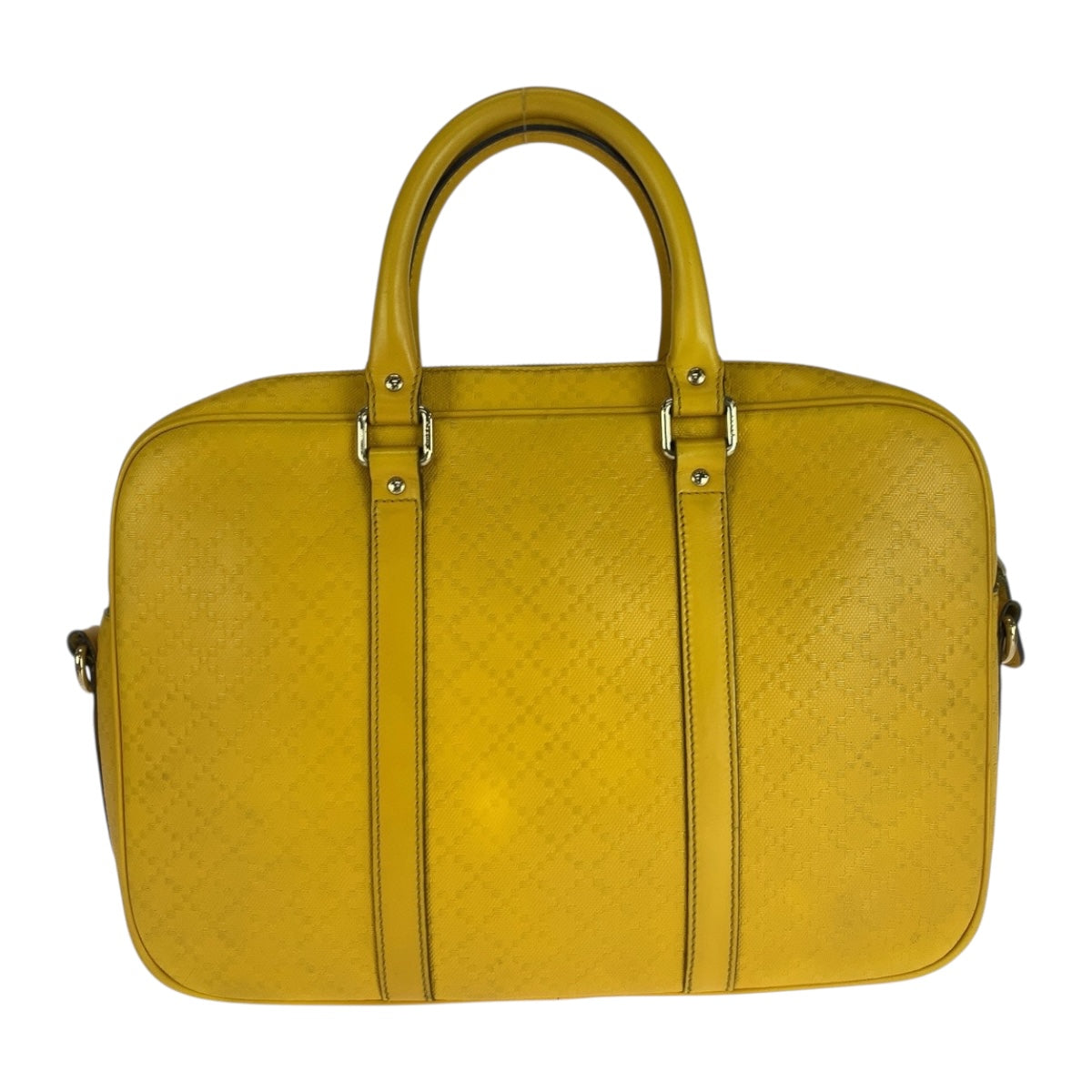 25044
GUCCI グッチ ディアマンテ イエロー シルバー金具 レザー 344357 ビジネスバッグ ブリーフケース ショルダーバッグ メンズ ABP44