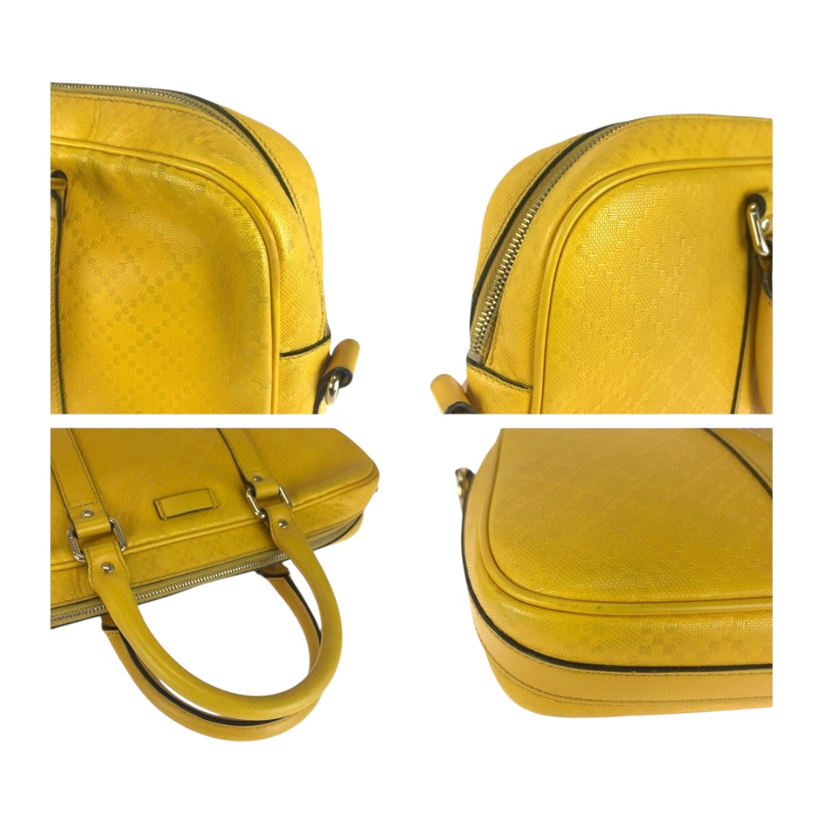 25044
GUCCI グッチ ディアマンテ イエロー シルバー金具 レザー 344357 ビジネスバッグ ブリーフケース ショルダーバッグ メンズ ABP44