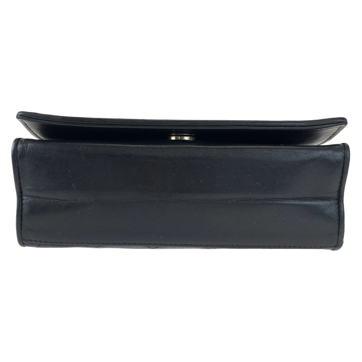 25063
CHANEL シャネル ヴィンテージ マトラッセ シングルフラップ ココマーク ブラック 黒 ゴールド金具 ラムスキン 斜め掛け チェーンショルダーバッグ ポシェット レディース AB155