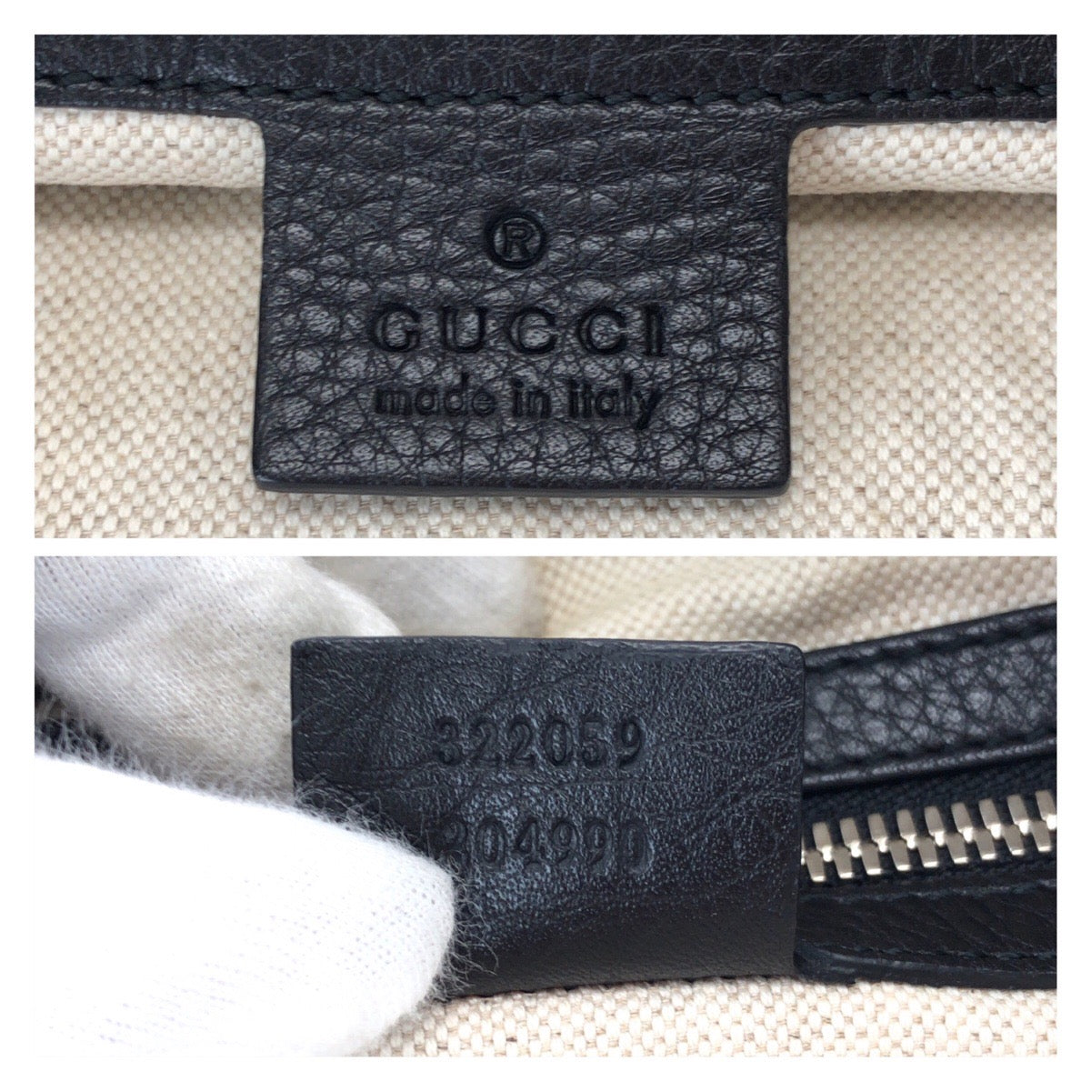 25091
GUCCI グッチ インターロッキングG ブラック 黒 シルバー金具 レザー 322059 ショルダーバッグ メッセンジャーバッグ メンズ ABP42