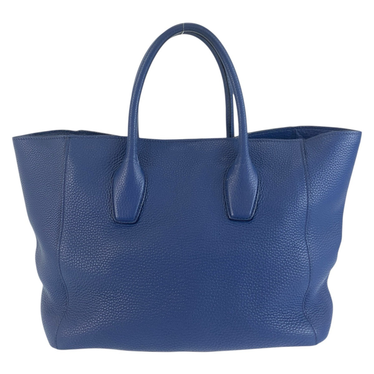 25095
PRADA プラダ ヴィッテロダイノ ブルー ゴールド金具 レザー トートバッグ ハンドバッグ レディース ABP44