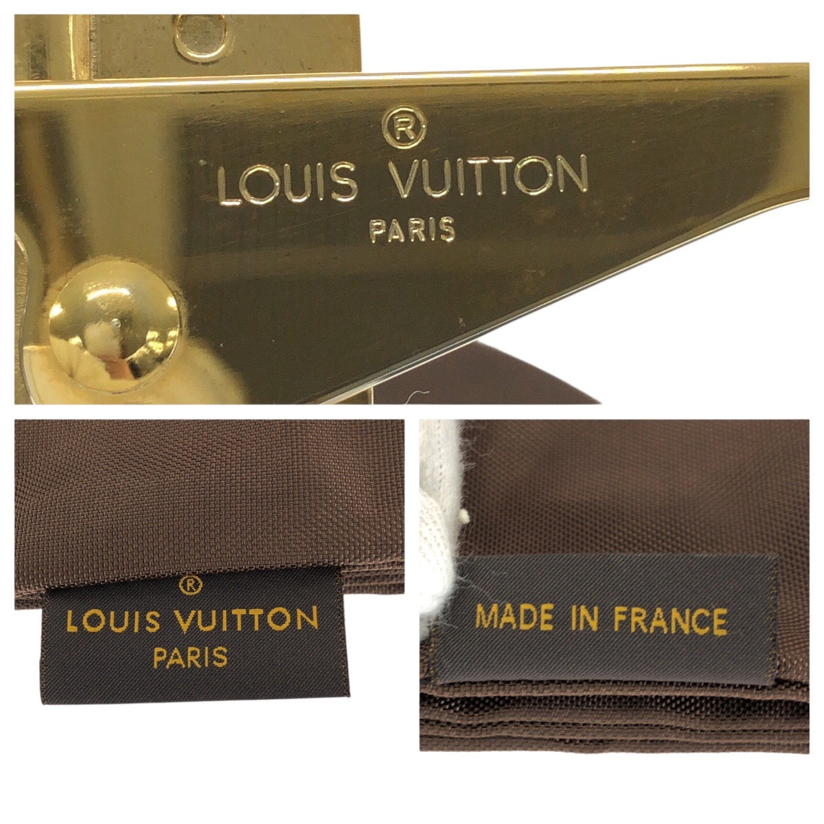 25099
LOUIS VUITTON ルイヴィトン ブラウン ゴールド金具 ナイロン スーツケース ガーメントケース メンズ ABP14