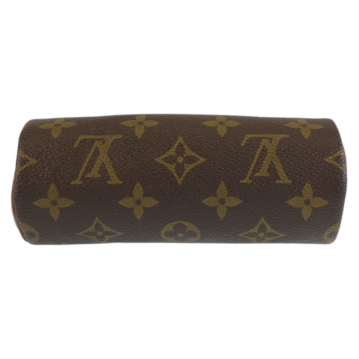 25100
LOUIS VUITTON ルイヴィトン モノグラム パピヨン ポーチのみ ブラウン ゴールド金具 PVC ポーチ 小物入れ レディース B10