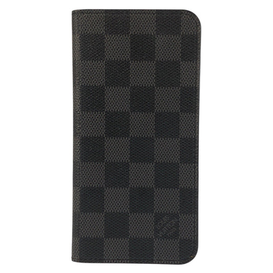 25102
LOUIS VUITTON ルイヴィトン ダミエグラフィット IPHONE6+ フォリオ ブラック 黒 PVC N61245 iPhoneケース 6Plus 6sPlusケース メンズ ABP6