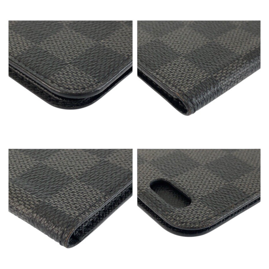 25102
LOUIS VUITTON ルイヴィトン ダミエグラフィット IPHONE6+ フォリオ ブラック 黒 PVC N61245 iPhoneケース 6Plus 6sPlusケース メンズ ABP6
