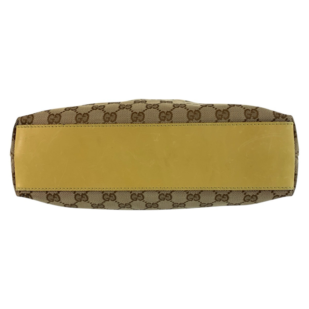 25103
GUCCI グッチ ジャッキー ベージュ イエロー ゴールド金具 GGキャンバス / レザー 110291 ショルダーバッグ レディース AB28
