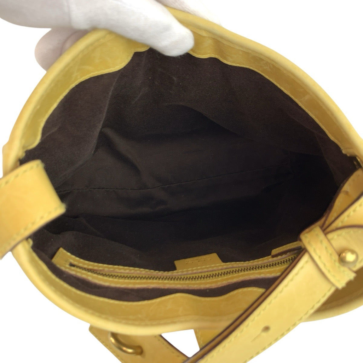 25103
GUCCI グッチ ジャッキー ベージュ イエロー ゴールド金具 GGキャンバス / レザー 110291 ショルダーバッグ レディース AB28