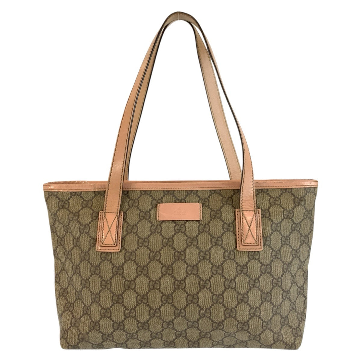 25110
GUCCI グッチ ピンク ベージュ GGスプリームキャンバス / レザー 211133 トートバッグ ハンドバッグ レディース B20