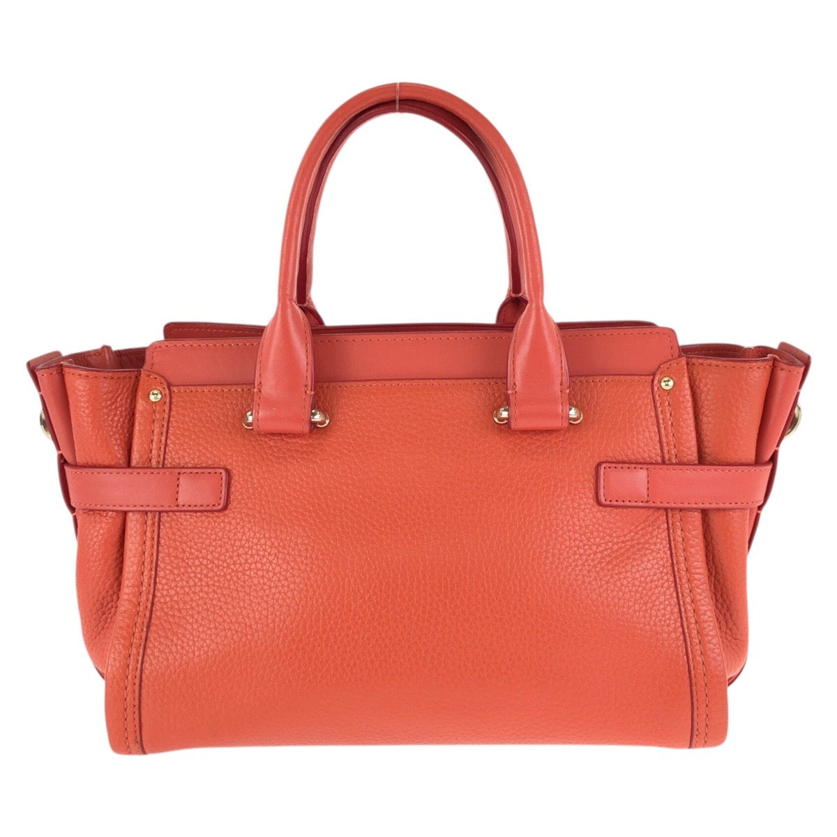 25114
COACH コーチ スワッガー 27 オレンジ ゴールド金具 レザー 34816 ハンドバッグ トートバッグ レディース ABP8