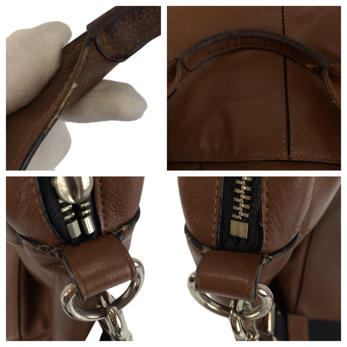 25116
COACH コーチ ハミルトン ブラウン 茶 シルバー金具 スムースレザー F54801 ビジネスバッグ ブリーフケース 2way AB8