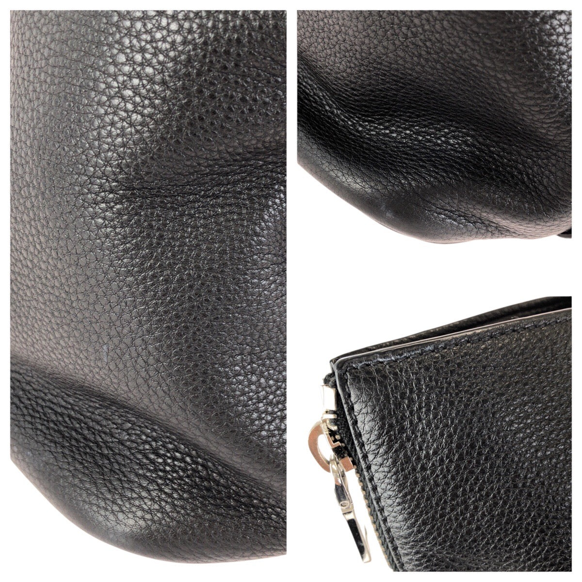 25120
PRADA プラダ ヴィッテロ ダイノ サイドジップ ブラック 黒 シルバー金具 レザー トートバッグ ビジネスバッグ 男女兼用 レディース ABP74