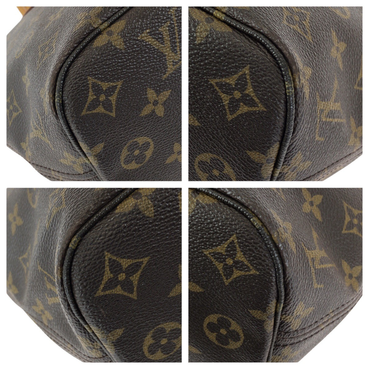 25135
LOUIS VUITTON ルイヴィトン モノグラム ネヴァーフル PM ブラウン ゴールド金具 PVC / レザー M40155 トートバッグ ハンドバッグ レディース ABP110
