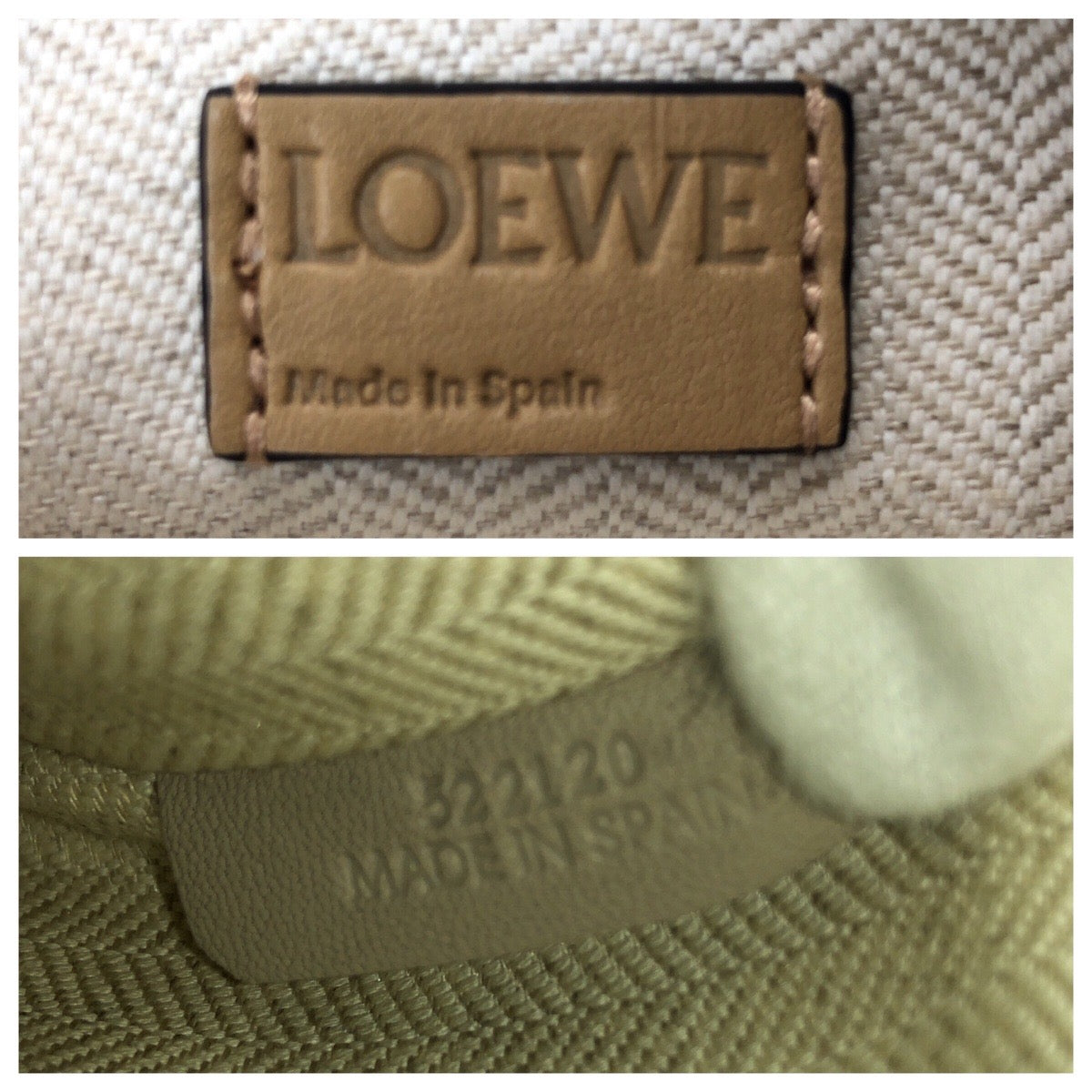 25137
LOEWE ロエベ アナグラム ミニTポーチ グリーン ベージュ シルバー金具 レザー 522120 クラッチバッグ セカンドバッグ 男女兼用 メンズ SA42