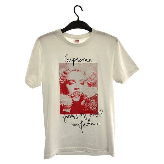 25142
Supreme シュプリーム マドンナ サイズS ホワイト コットン 半袖Ｔシャツ メンズ AB12