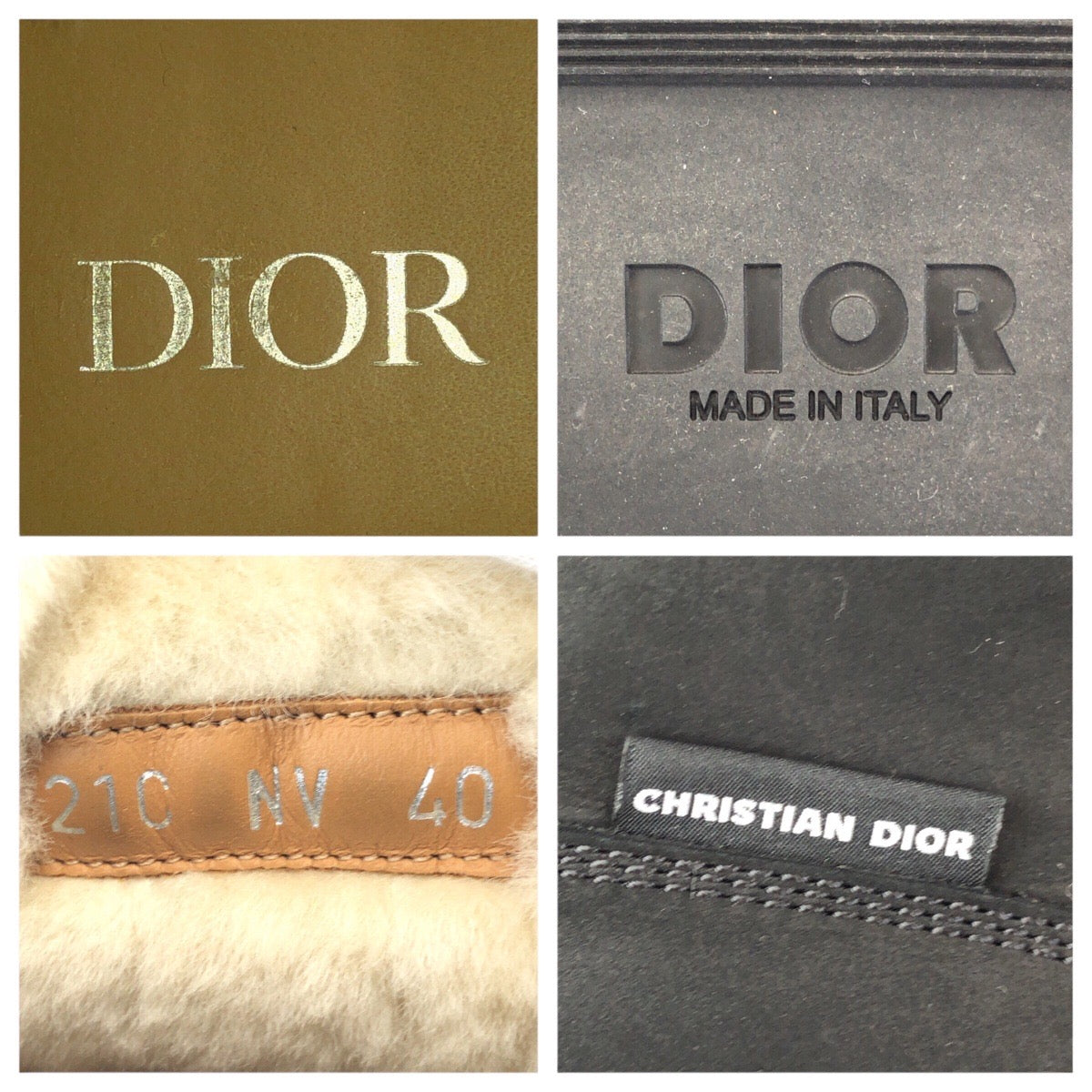 25144
Dior ディオール エクスプローラー サイズ40 ブラック 黒 シルバー金具 レザー 3BO249ZHO ブーツ アンクルブーツ メンズ ABP35