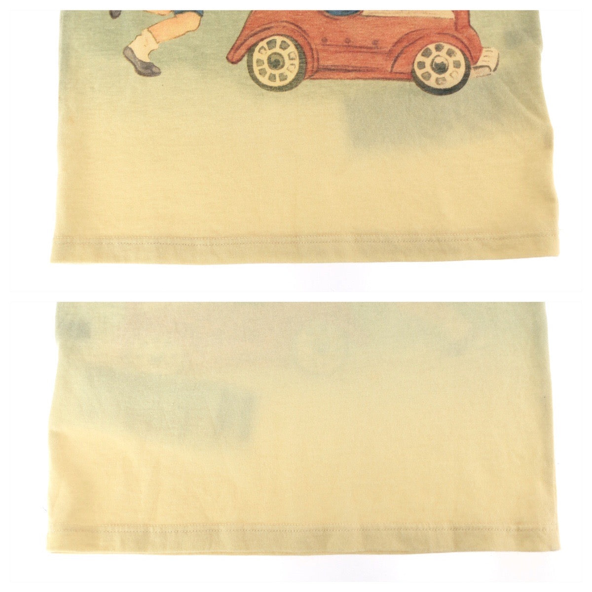 25146
GUCCI グッチ GUCCI×ピーターラビット サイズ24 ベビー ライトベージュ マルチカラー コットン 548034XJENA 半袖Ｔシャツ 男女兼用 キッズ ABP11
