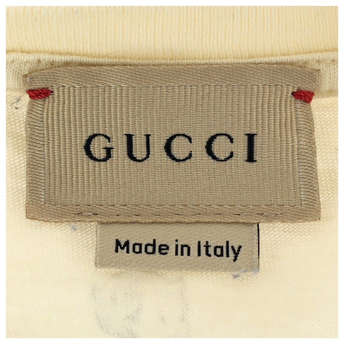 25146
GUCCI グッチ GUCCI×ピーターラビット サイズ24 ベビー ライトベージュ マルチカラー コットン 548034XJENA 半袖Ｔシャツ 男女兼用 キッズ ABP11