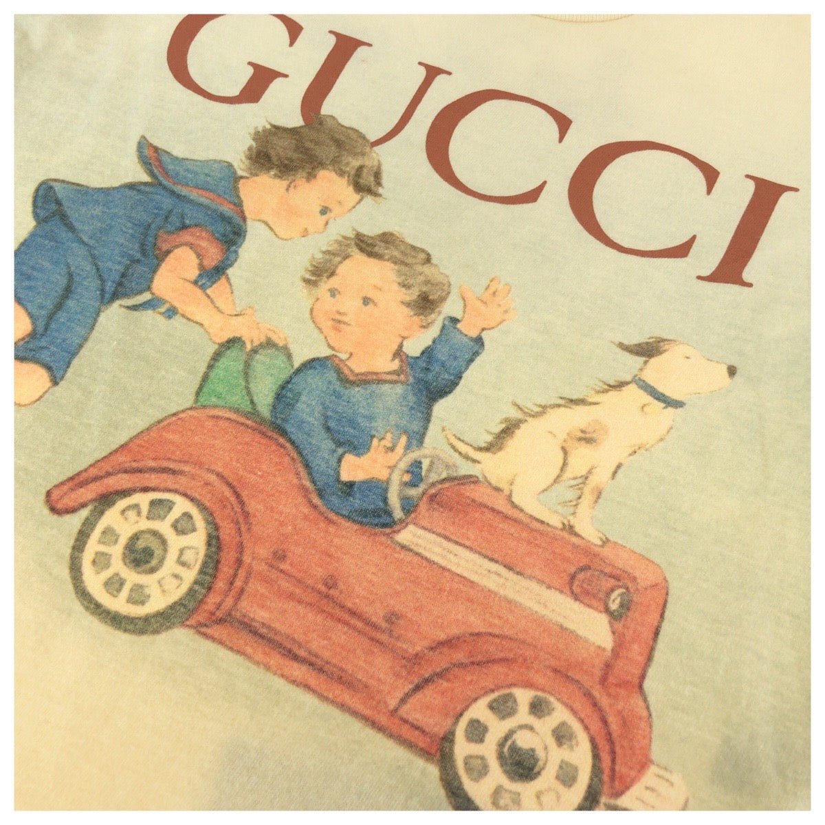 25146
GUCCI グッチ GUCCI×ピーターラビット サイズ24 ベビー ライトベージュ マルチカラー コットン 548034XJENA 半袖Ｔシャツ 男女兼用 キッズ ABP11