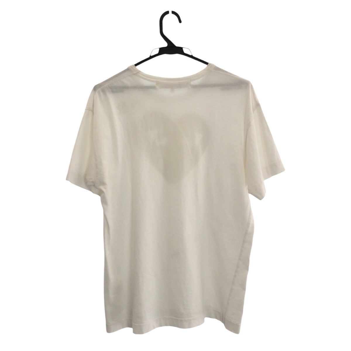 25148
COMME des GARCONS コムデギャルソン サイズL ホワイト ゴールド コットン AZ-T128 半袖Ｔシャツ メンズ AB7