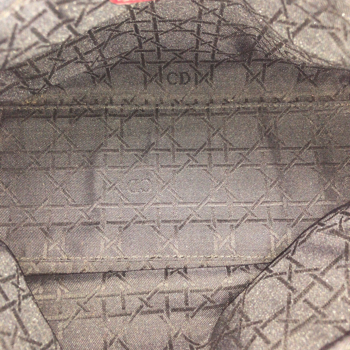 25150
Christian Dior クリスチャンディオール ヴィンテージ レディ ディオール カナージュ レッド ゴールド金具 レザー ハンドバッグ レディース AB70