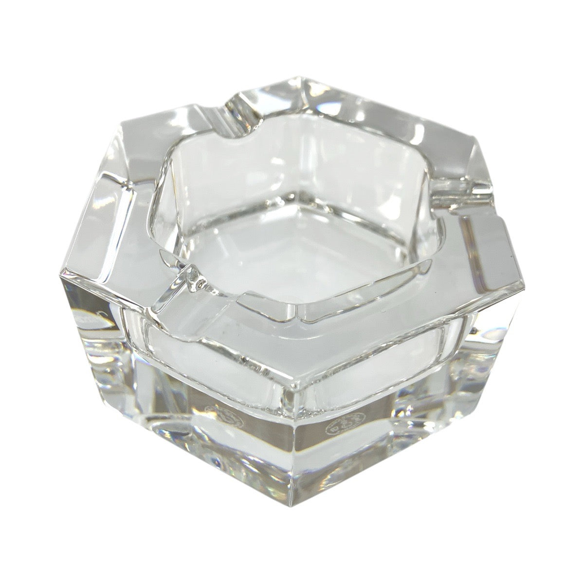 25152
Baccarat バカラ クリア ガラス 灰皿 アッシュトレイ メンズ A14
