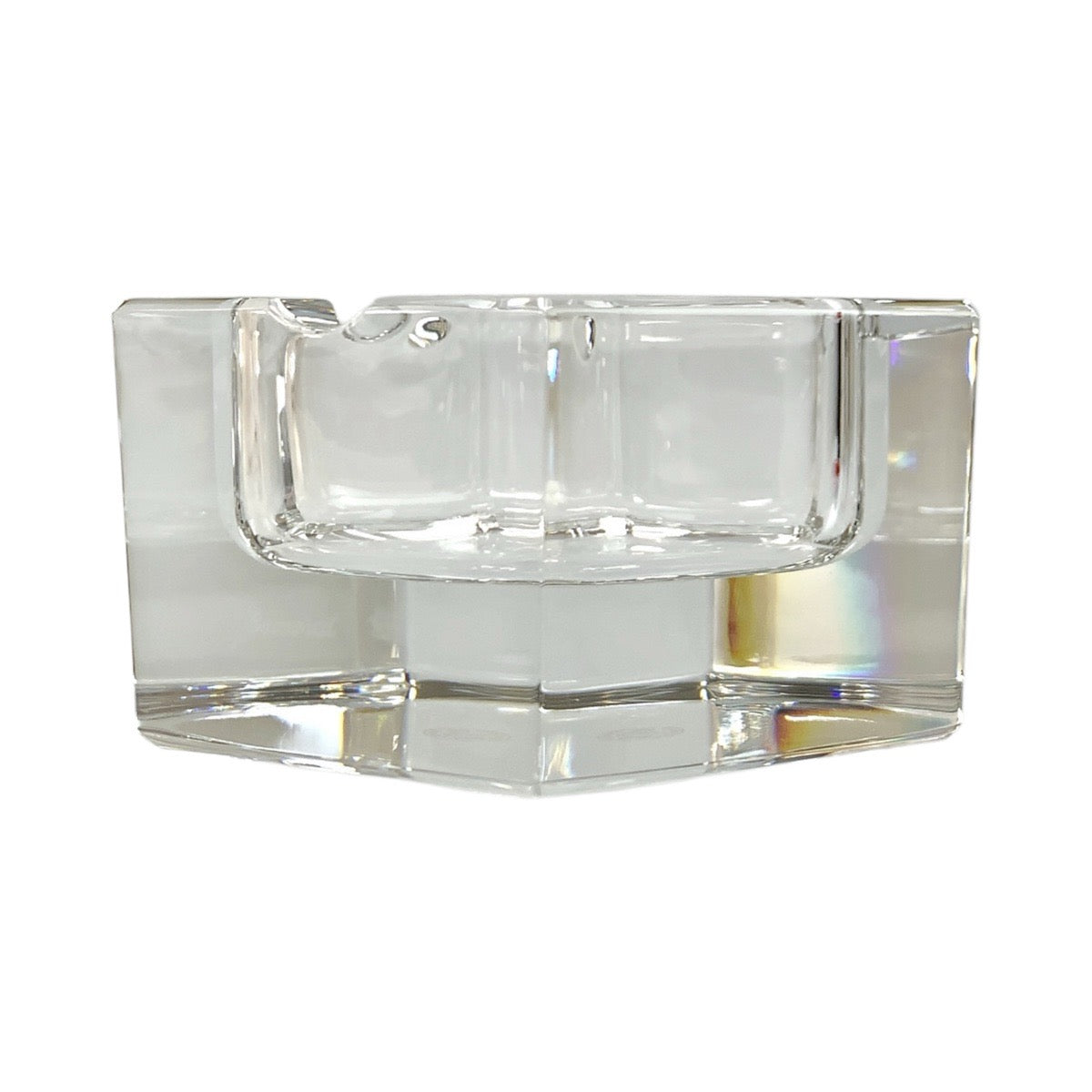 25152
Baccarat バカラ クリア ガラス 灰皿 アッシュトレイ メンズ A14