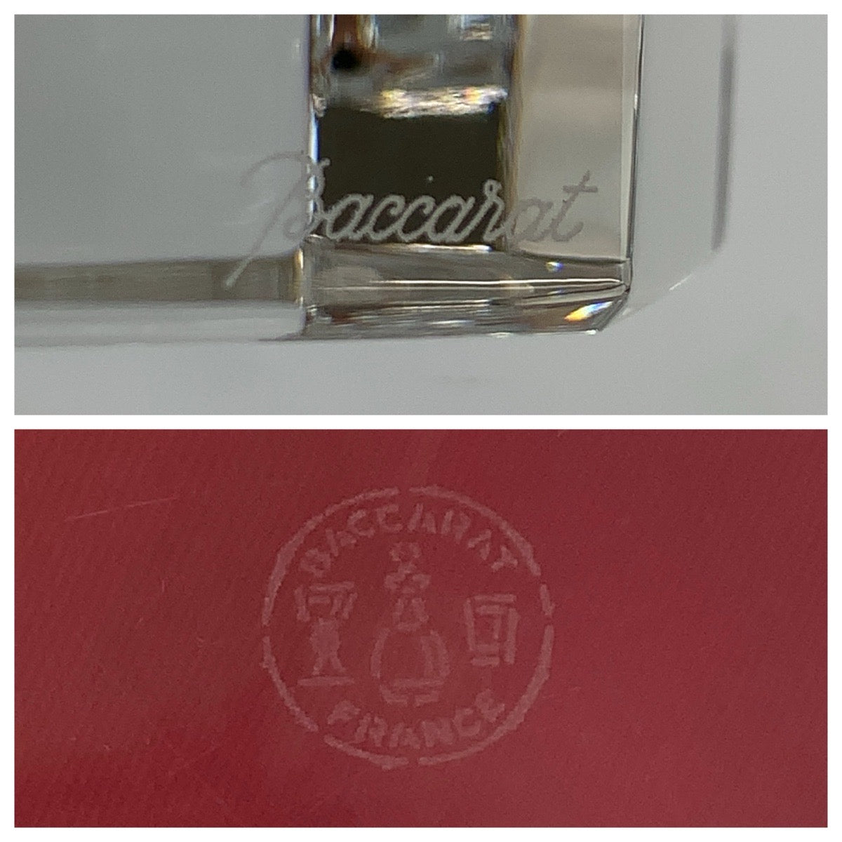 25152
Baccarat バカラ クリア ガラス 灰皿 アッシュトレイ メンズ A14