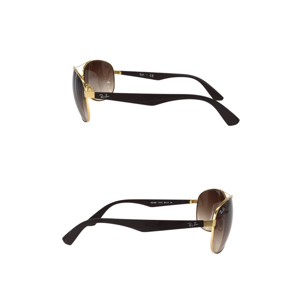 25153
Ray-Ban レイバン ブラウン ゴールド金具 プラスチック / メタル RB3526 112/13 サングラス 男女兼用 ティアドロップ レディース ABP14