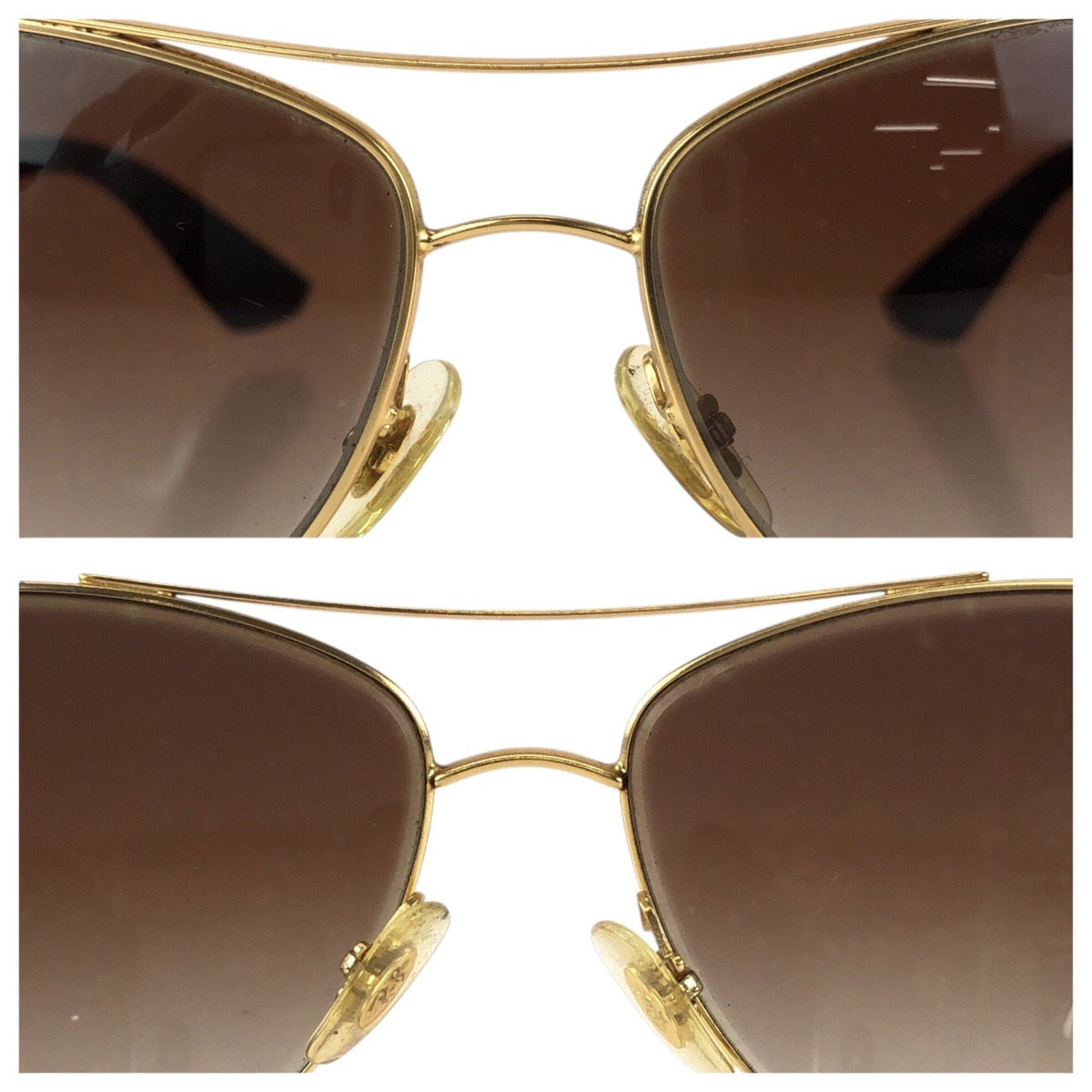 25153
Ray-Ban レイバン ブラウン ゴールド金具 プラスチック / メタル RB3526 112/13 サングラス 男女兼用 ティアドロップ レディース ABP14