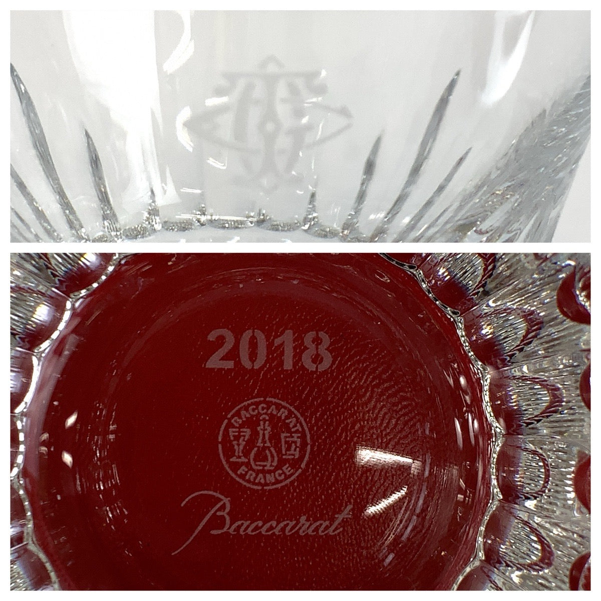 25156
Baccarat バカラ ベルーガ フィオラ２０１８ クリア ガラス グラス ロックグラス メンズ A14