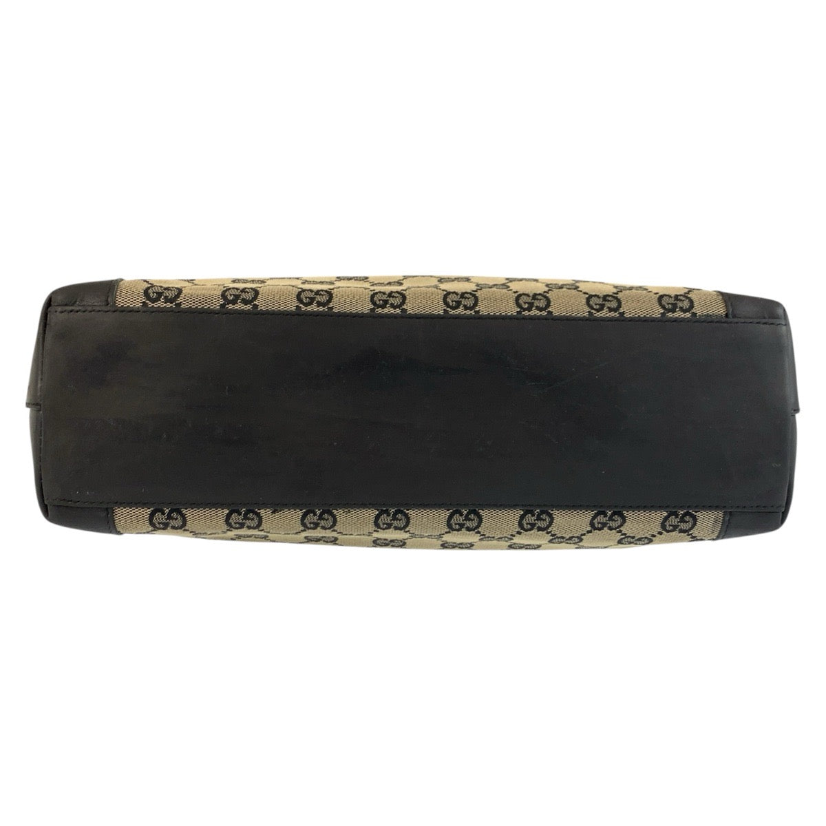 25158
GUCCI グッチ ブラック 黒 GGキャンバス / レザー 002 1119 トートバッグ ハンドバッグ レディース AB28