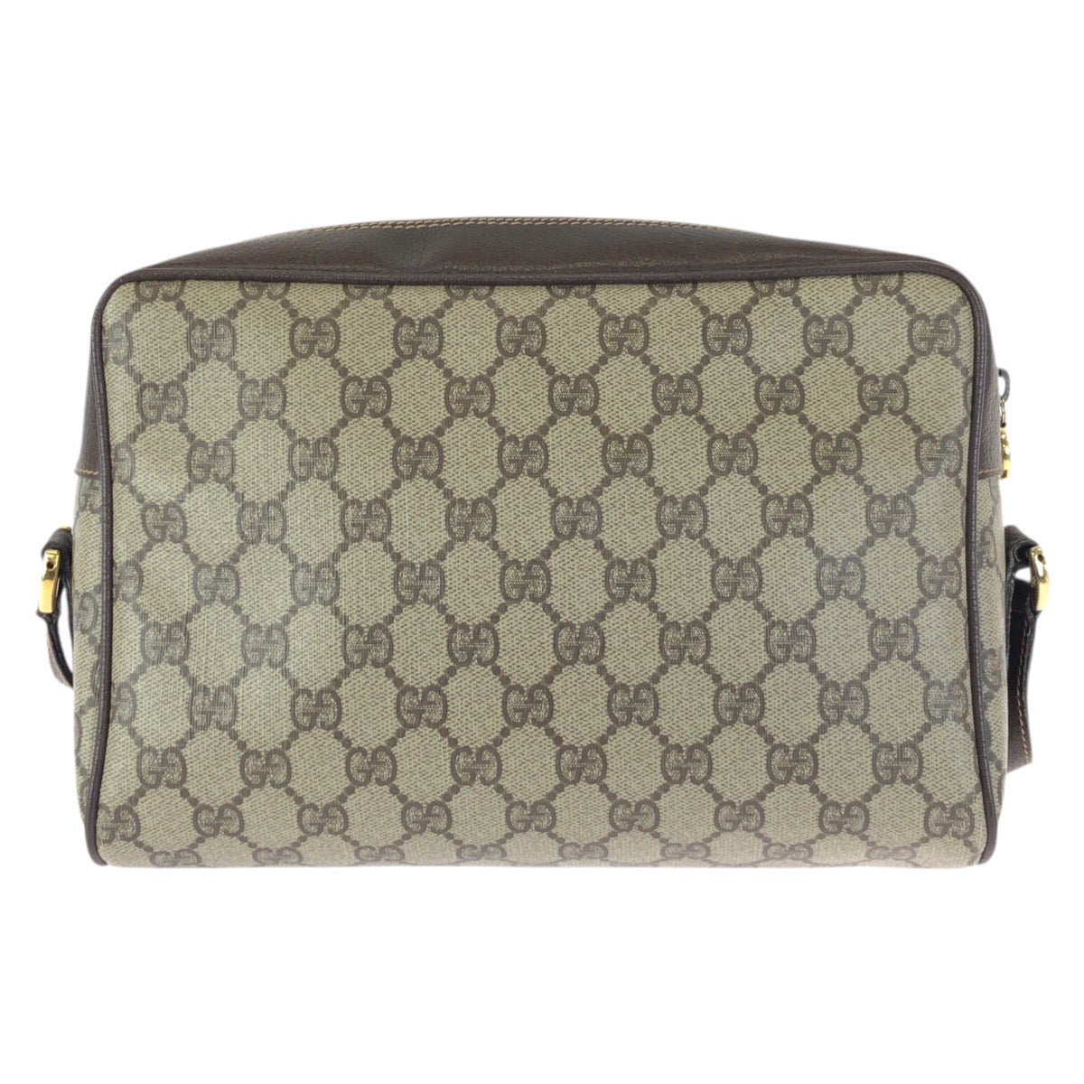 25159
GUCCI グッチ ヴィンテージ オールドグッチ シェリーライン ベージュ ブラウン ゴールド金具 GGスプリームキャンバス 001 56 6479 ショルダーバッグ レディース ABP35