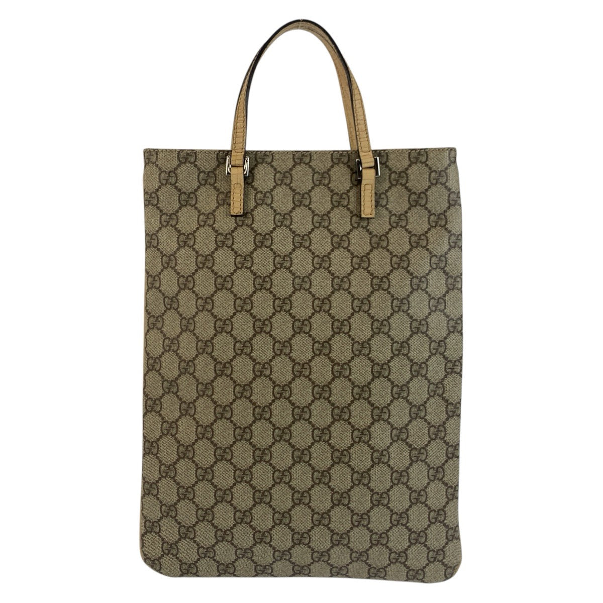 25163
GUCCI グッチ ベージュ GGスプリームキャンバス 117551 トートバッグ ハンドバッグ レディース ABP35