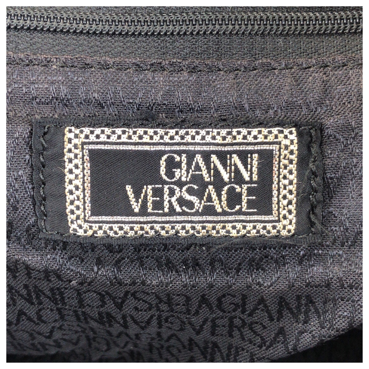 25191
VERSACE ヴェルサーチ ヴィンテージ タータンバロック ブルー グリーン イエロー キャンバス ショルダーバッグ トートバッグ レディース AB35