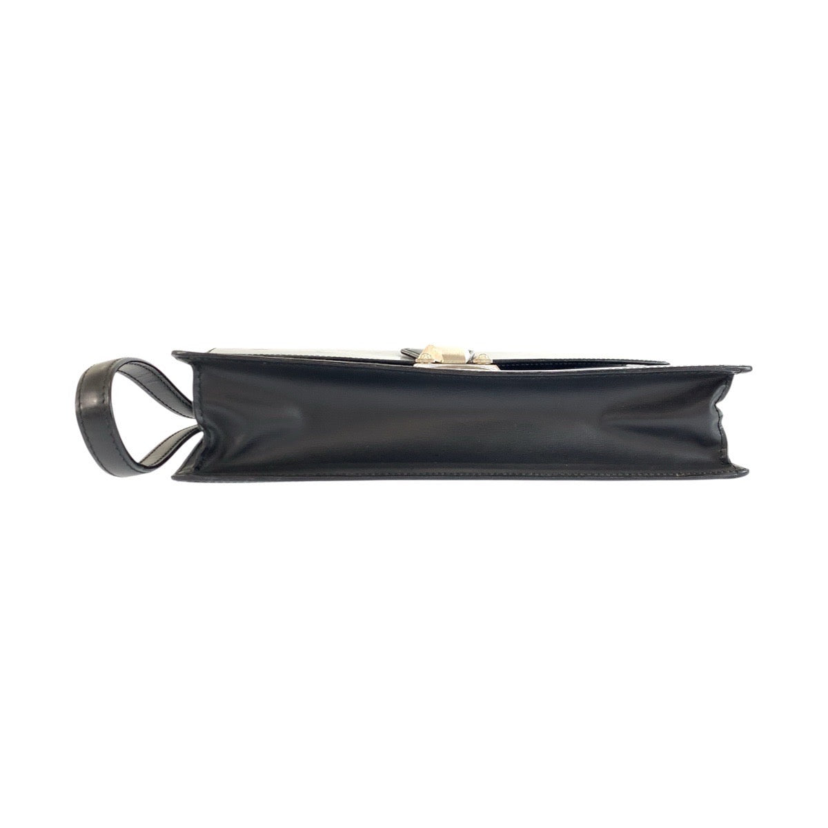 25192
CARTIER カルティエ パシャ ブラック 黒 シルバー金具 レザー クラッチバッグ セカンドバッグ メンズ ABP20