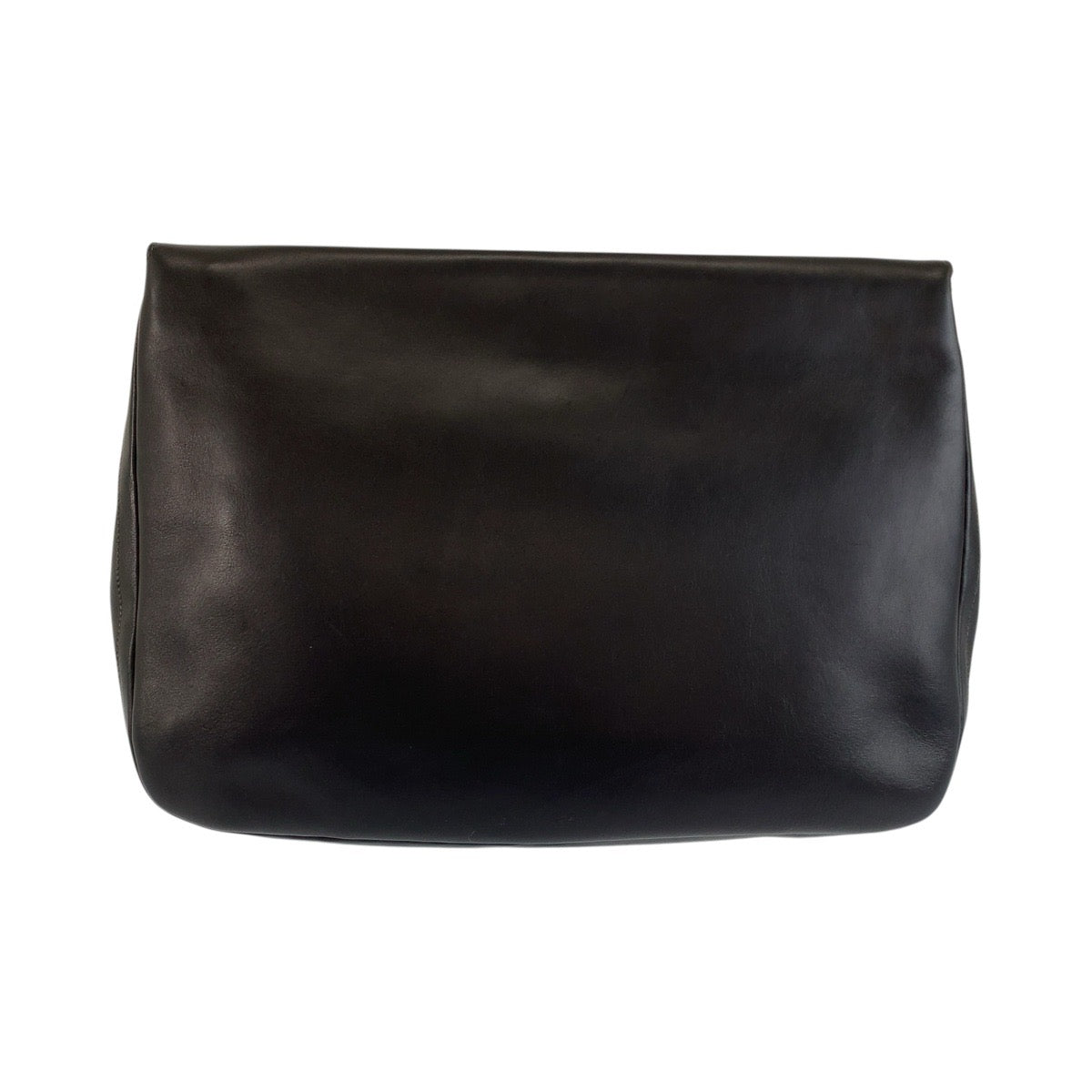 25199
GUCCI グッチ インターロッキング ブラック 黒 ガンメタ金具 レザー 004 406 0086 クラッチバッグ セカンドバッグ メンズ ABP20