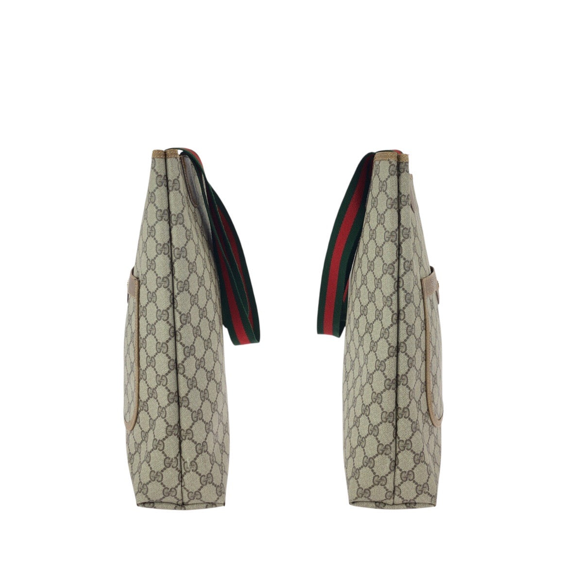25201
GUCCI グッチ ヴィンテージ オールドグッチ シェリーライン ベージュ ブラウン GGスプリームキャンバス 39 02 003 トートバッグ ショルダーバッグ レディース ABP28