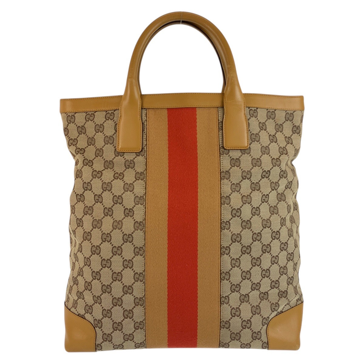 25209
GUCCI グッチ シェリーライン ベージュ GGキャンバス / レザー 0021093 トートバッグ ハンドバッグ レディース AB28